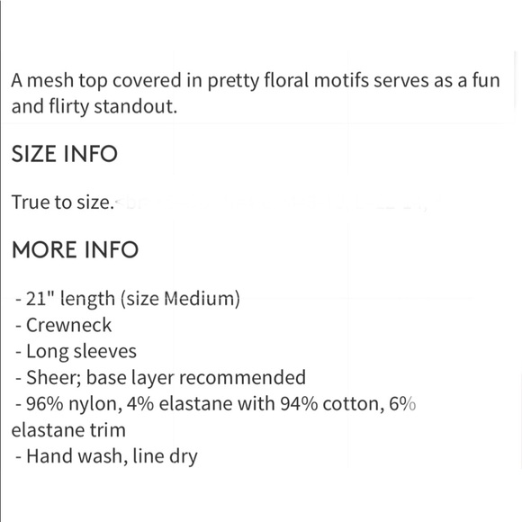 NEW FREE PEOPLE Teal Cool It Mesh Long Sleeve Top - Picture 11 of 12